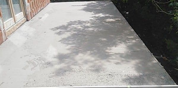 Terasz betonozás